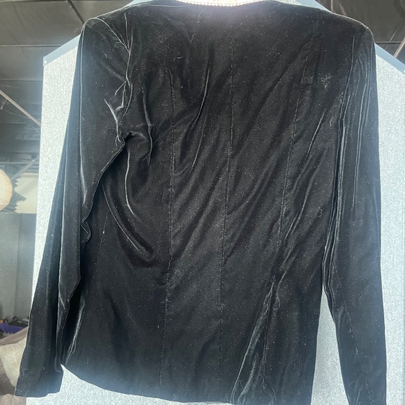 velour and rhinestone formal jacket - Picture 3 of 3